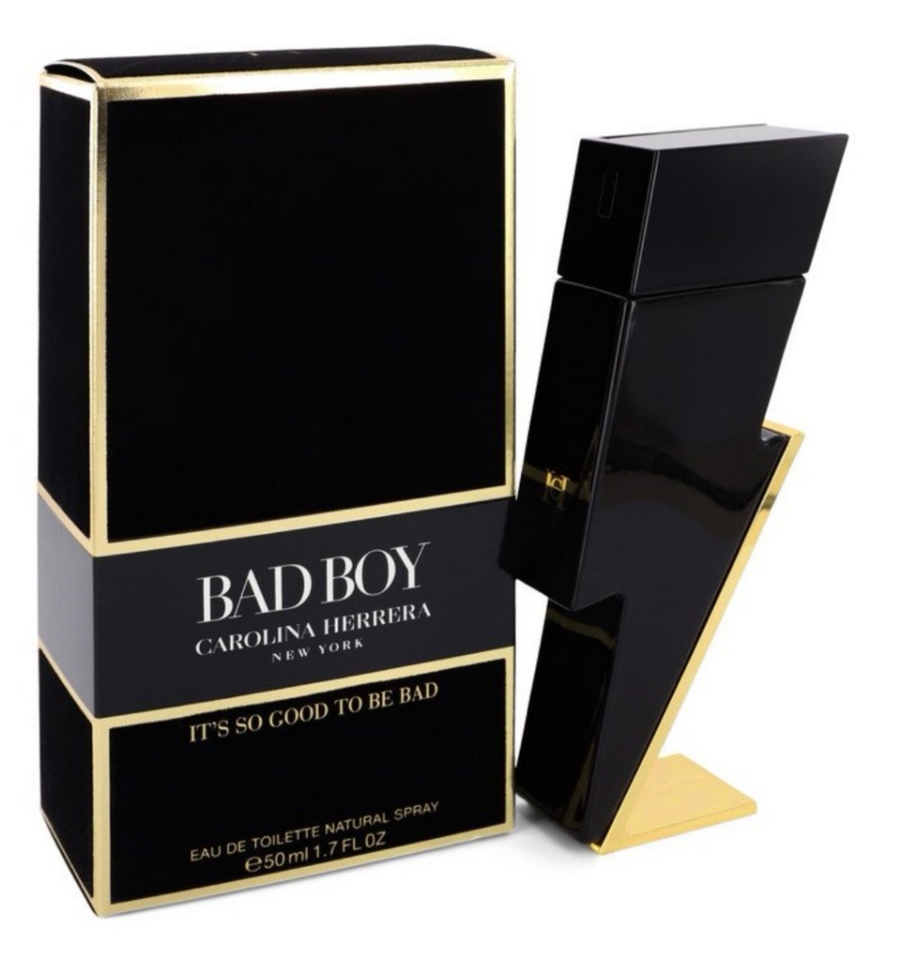 Carolina Herrera Bad Boy Perfume EDT 100ml - Man (Pre Order), Beauty ...