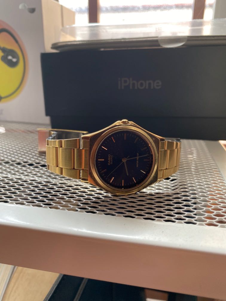 Casio mtp 1130 gold online