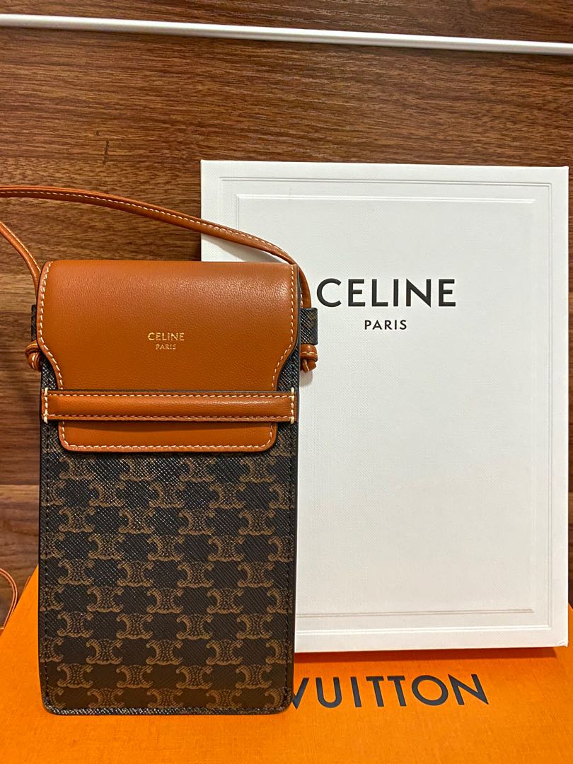 Celine phone pouch / celine phone case / celine 電話袋 / celine 老花 / 情人節禮物