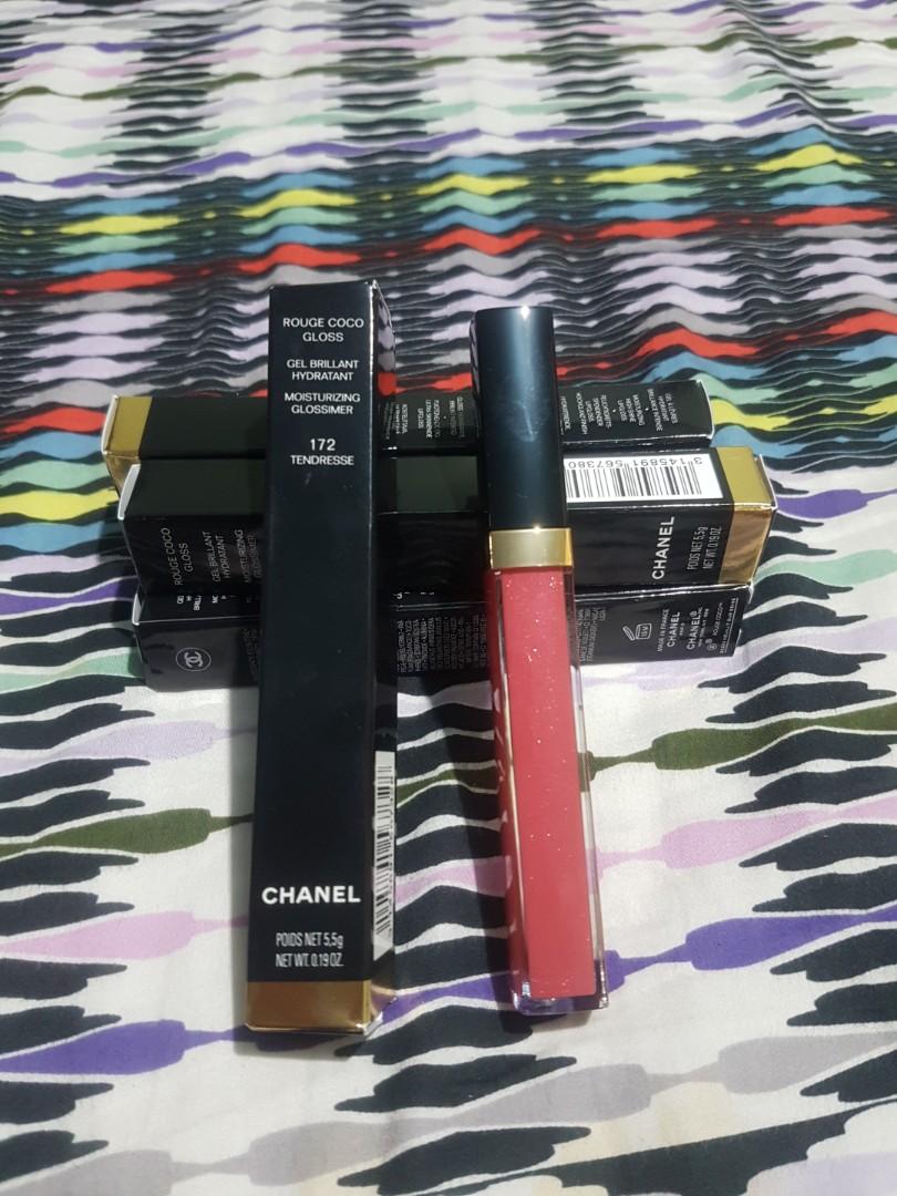  CHANEL Rouge Coco Gloss Moisturizing Glossimer 172 Tendresse  0.19 Ounce : Beauty & Personal Care