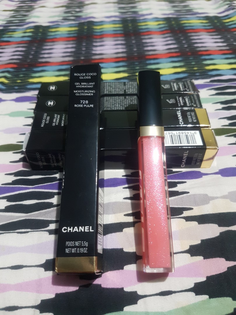 Chanel Rouge Coco Gloss 728, Beauty & Personal Care, Face, Makeup on  Carousell