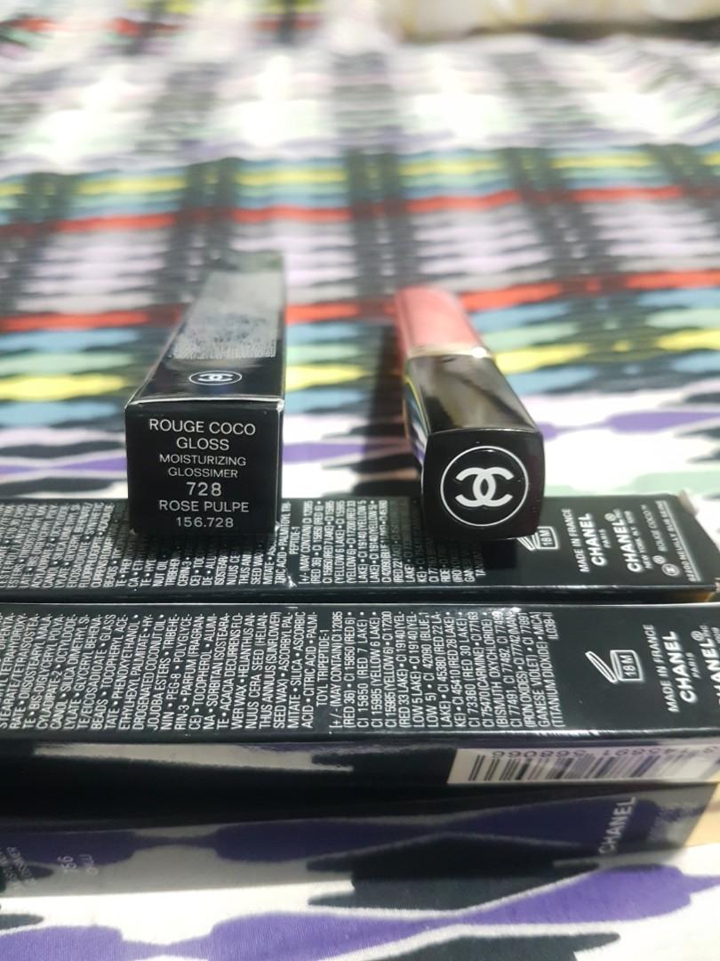 Chanel Rouge Coco Gloss 728, Beauty & Personal Care, Face, Makeup on  Carousell