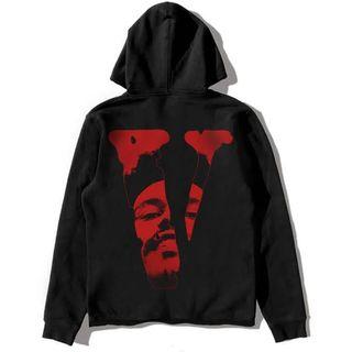 Clone hoodie red black all sizes