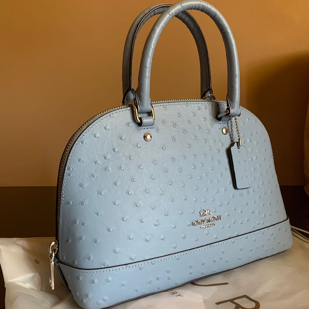 Coach clearance ostrich handbag