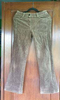 Corduroy Elle coklat