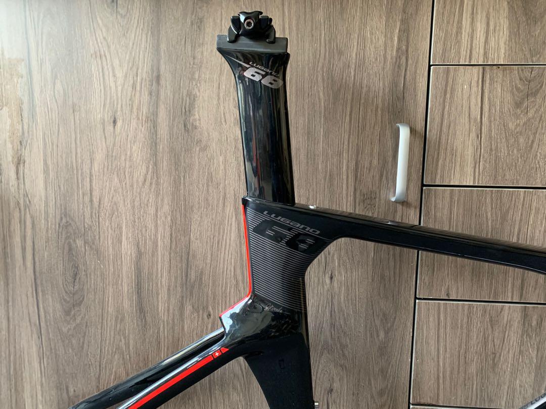 Eddy Merckx 環法車王碳纖維TT車架lugano 