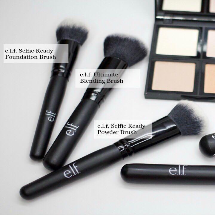 e.l.f. elf Ultimate Blending / Powder Blurring / Buffing Foundation ...
