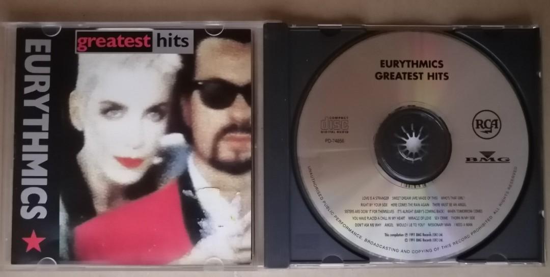Eurythmics greatest hits cd hobbies toys music media cds dvds