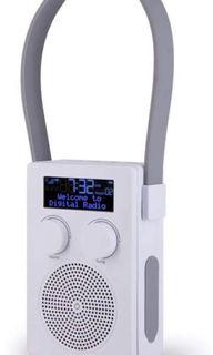 FM Rechargeable Portable Bathroom Shower Radio, IPX5