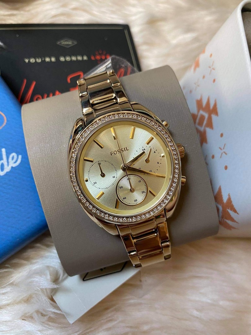 FOSSIL WATCH FOR WOMEN COLOR GOLD 
