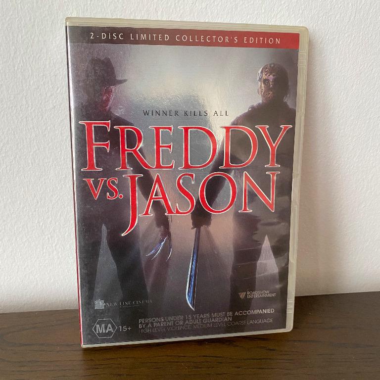 Freddy Vs. Jason 2 Disc Limited Collector's Edition DVD set Horror, Hobbies & Toys, Music