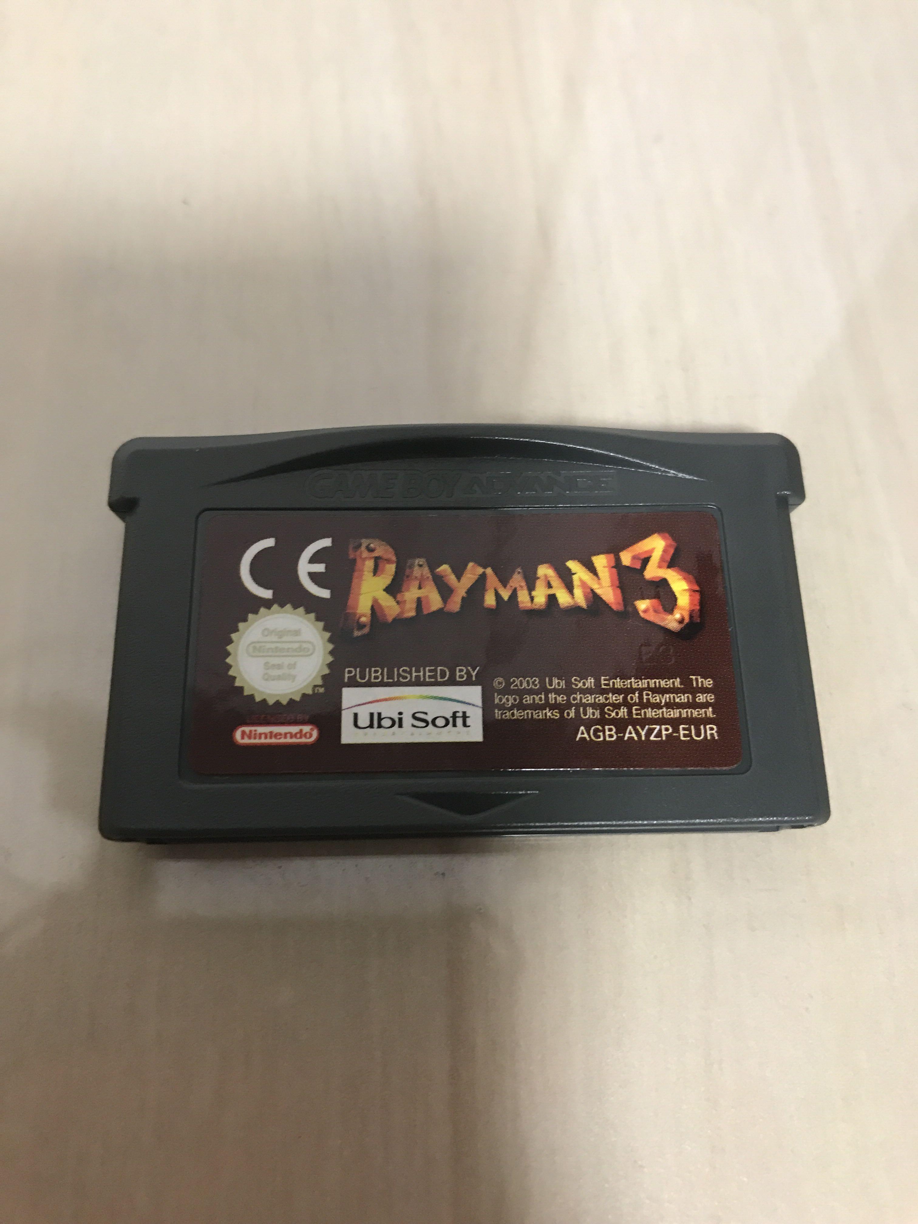 Gameboy Sp Rayman Gameboy Advance SP Game Cartridge - Rayman 3, Toys & Games, Video ...