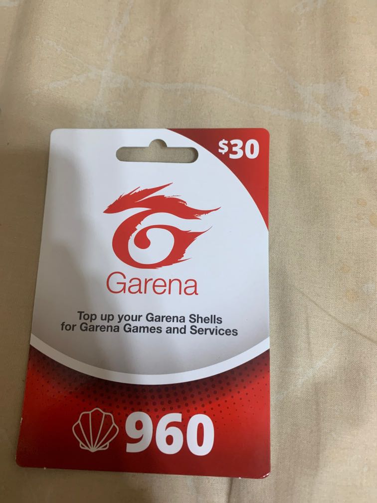 Garena card 30 dollar, Tickets & Vouchers, Vouchers on Carousell