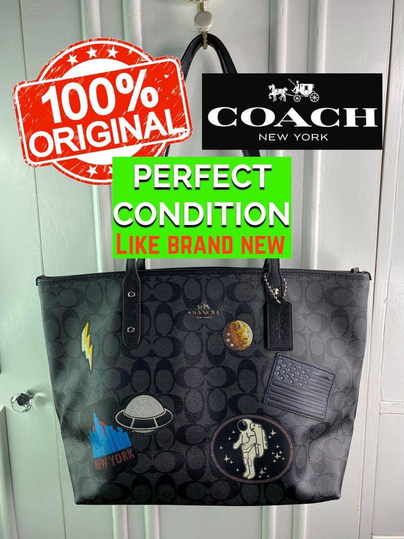 Coach space collection discount bag