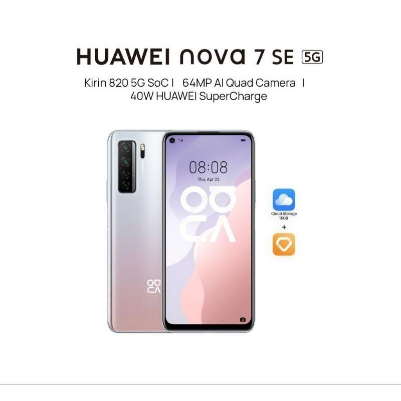 Genuine Huawei Nova 7 Se 5g 8 128gb Original Huawei Malaysia Handphone Mobile Phones Tablets Android Phones Others On Carousell