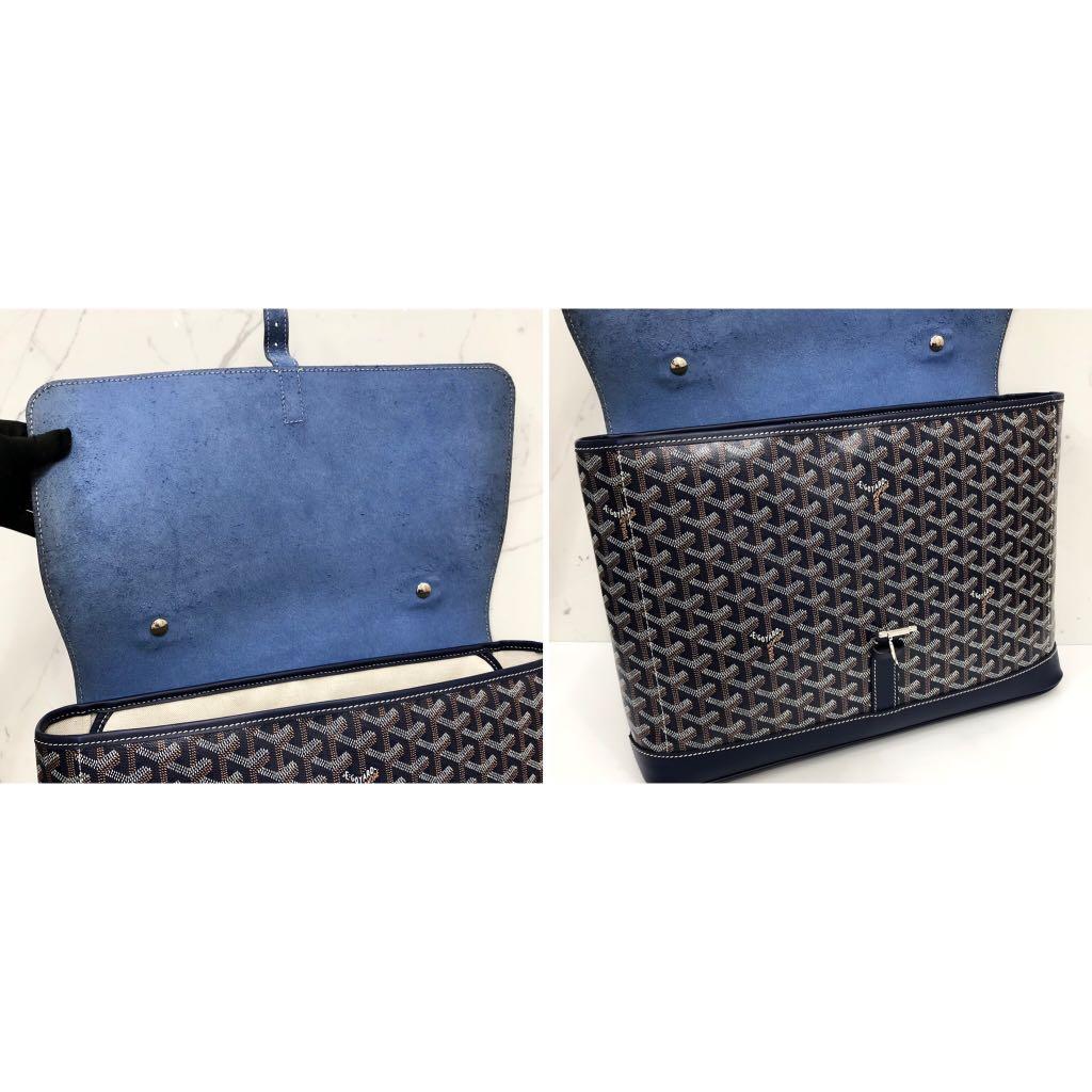 Goyard Bleu Citadin PM Messenger Bag – shopxthevault