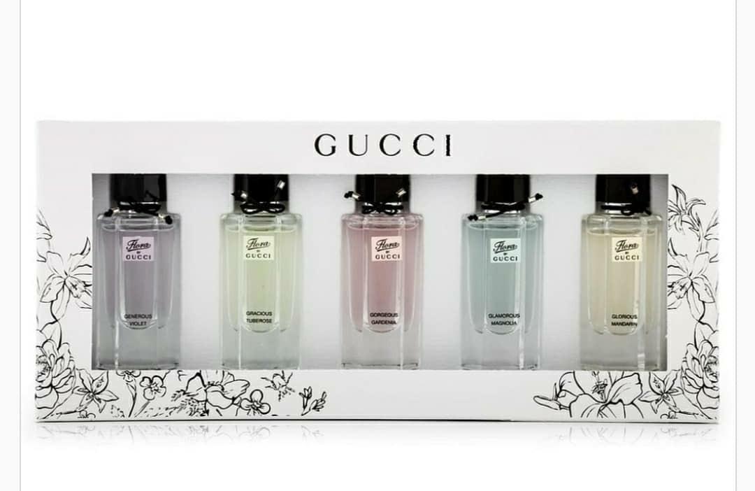 GUCCI Floral Garden Collection in 1 Miniature Gift Set, Health & Beauty, Perfumes, Nail Care, & Others on Carousell