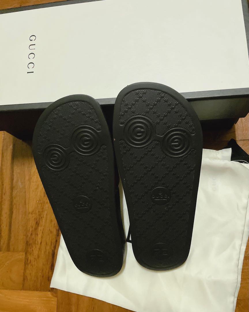 Gg gucci shop strawberry slide sandal