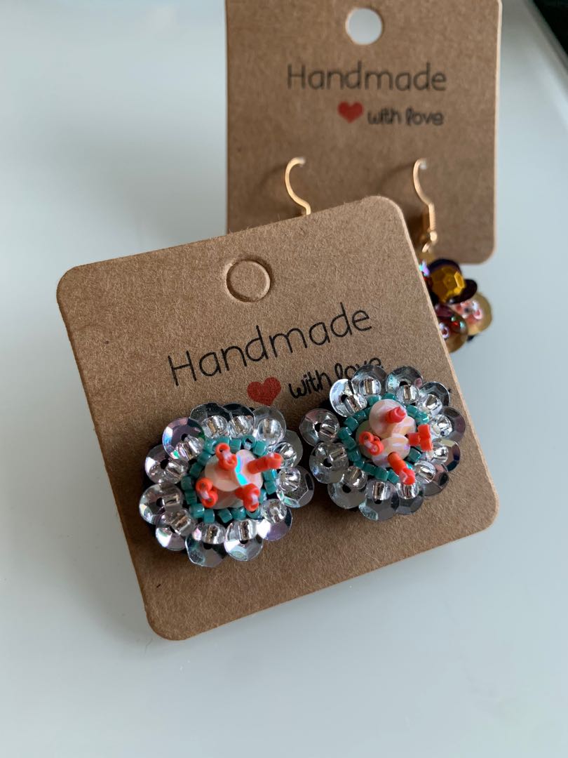 Diy sequin earrings 2025