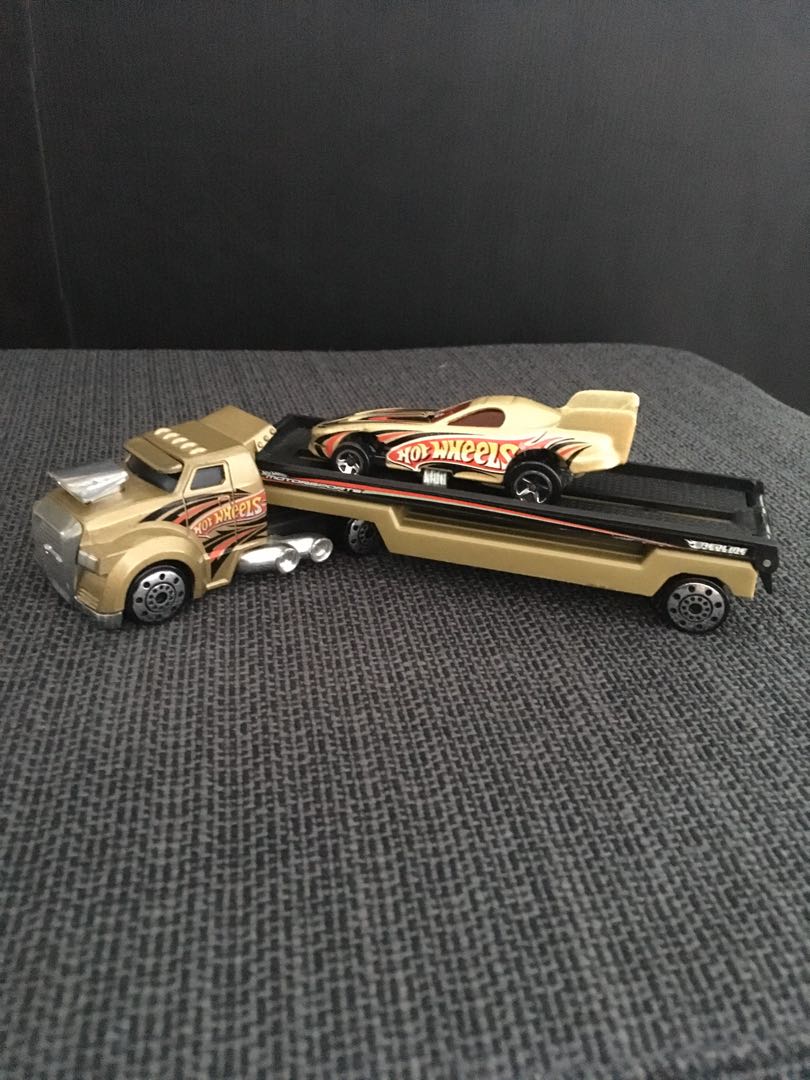 Hot wheels trailer best sale truck