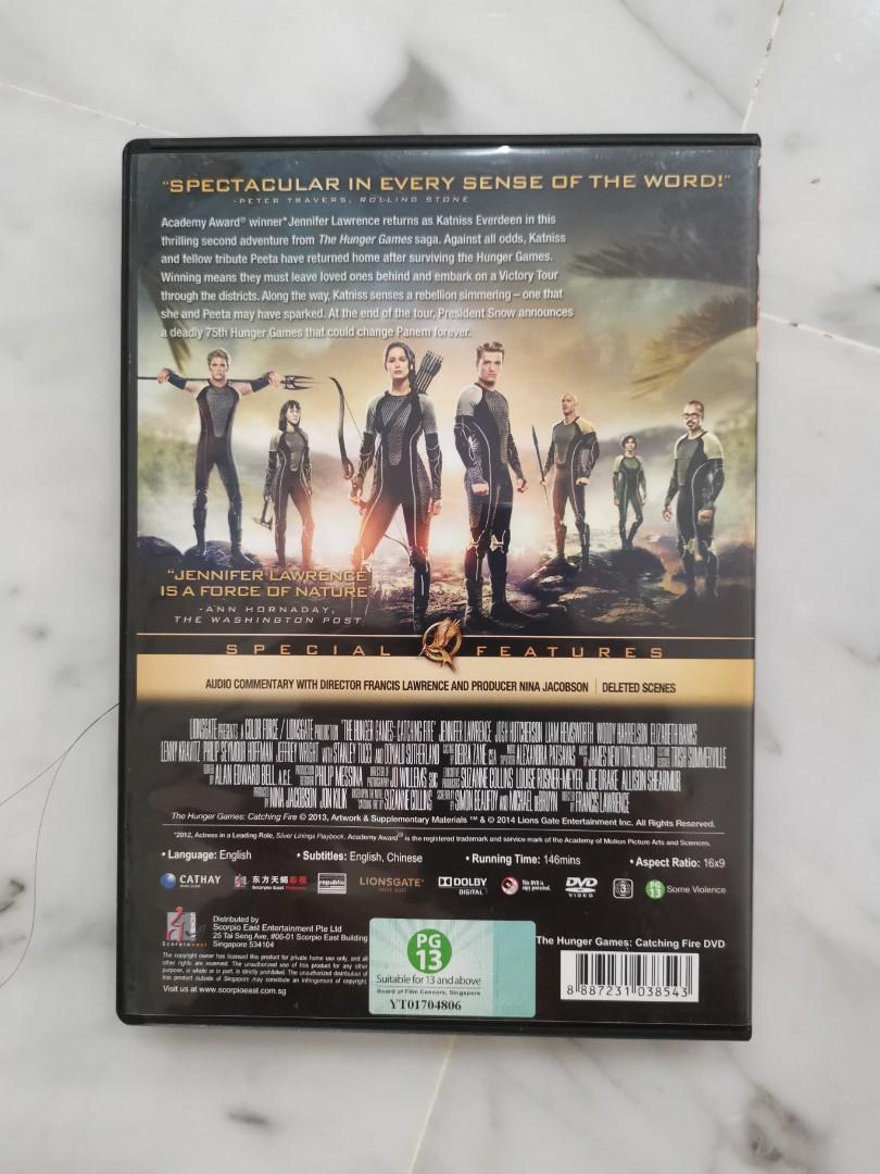 Hunger Games DVDs, Hobbies & Toys, Music & Media, CDs & DVDs on Carousell
