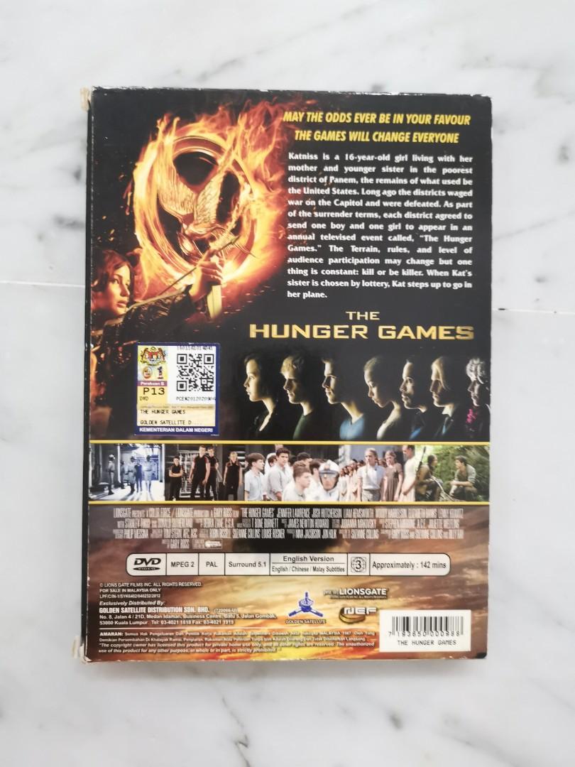 Hunger Games DVDs, Hobbies & Toys, Music & Media, CDs & DVDs on Carousell