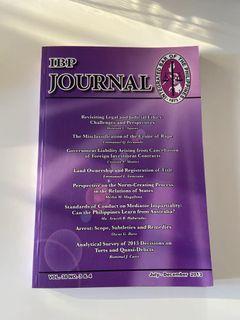 IBP journal vol 38 no 3 & 4