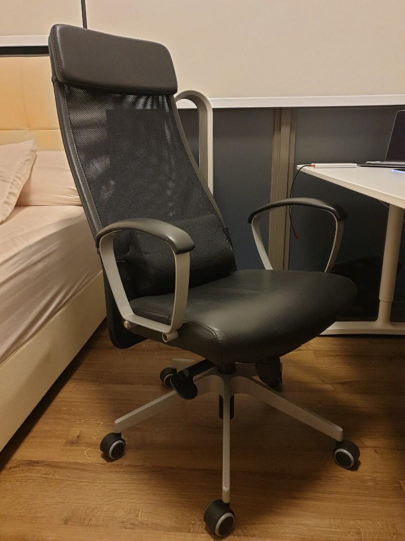 ikea markus glose black office chair Furniture Home Living