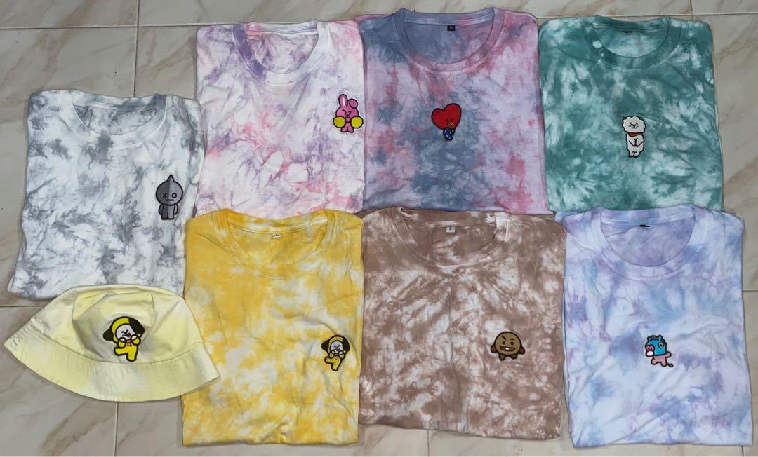 INSTOCK BT21 Tie Dye Tees, Women's 