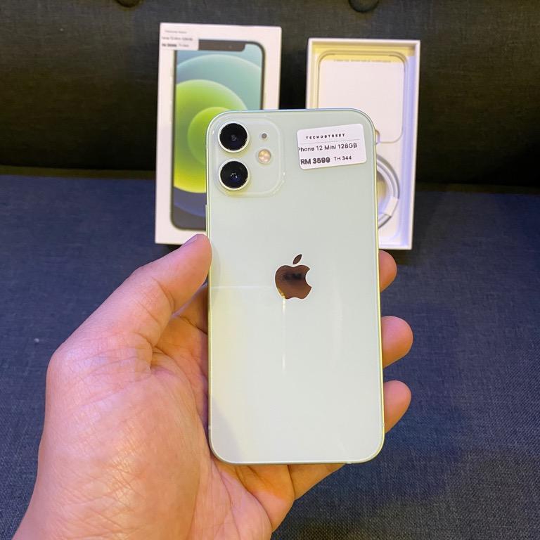 iPhone 12 MINI 128GB Green MCO BUANG HARGA Mobile Phones