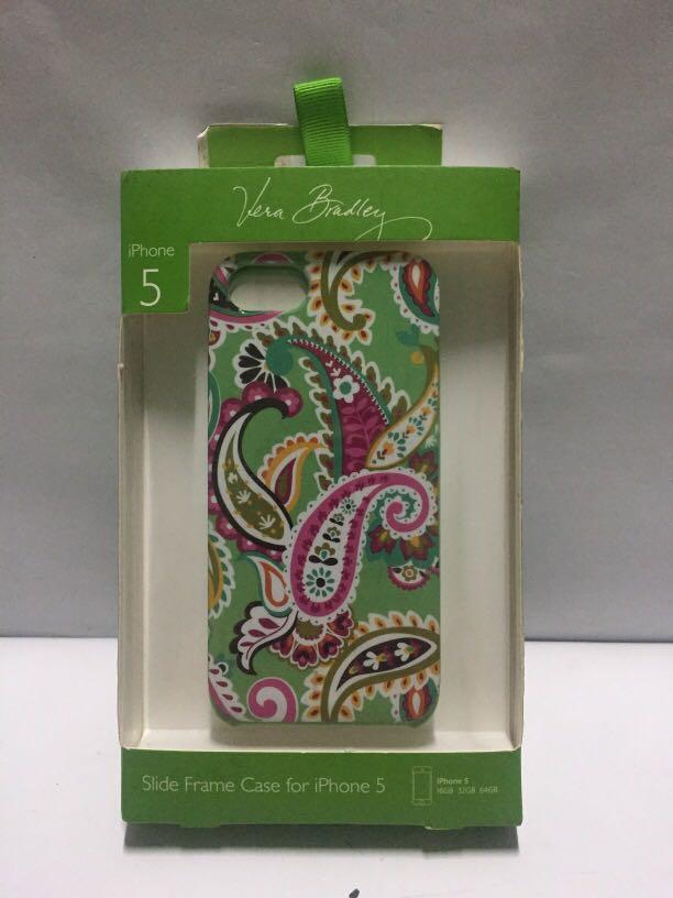 iphone 5 case slide frame (Category: Cases & Sleeves) located in Pasay City. Submitted by redgiftshop (Listing ID 1063118833, Image 1). Description: Vera Bradley signature original bought direct in US code B-11.
