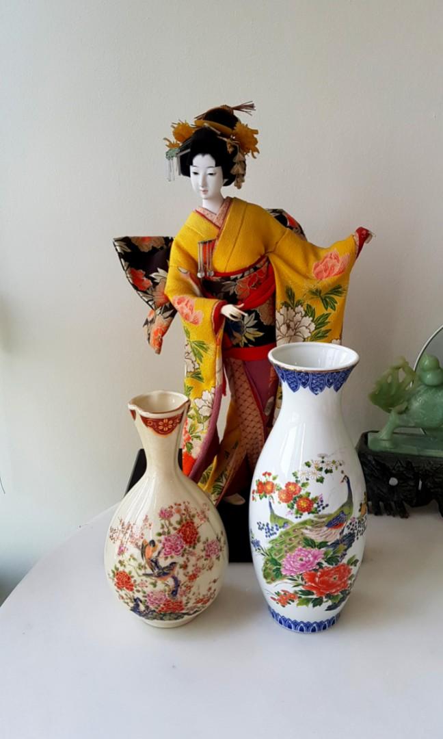 kutani, Arita , Ranmaru, made in Japan九谷烧，虎山窑等日本瓷器 
