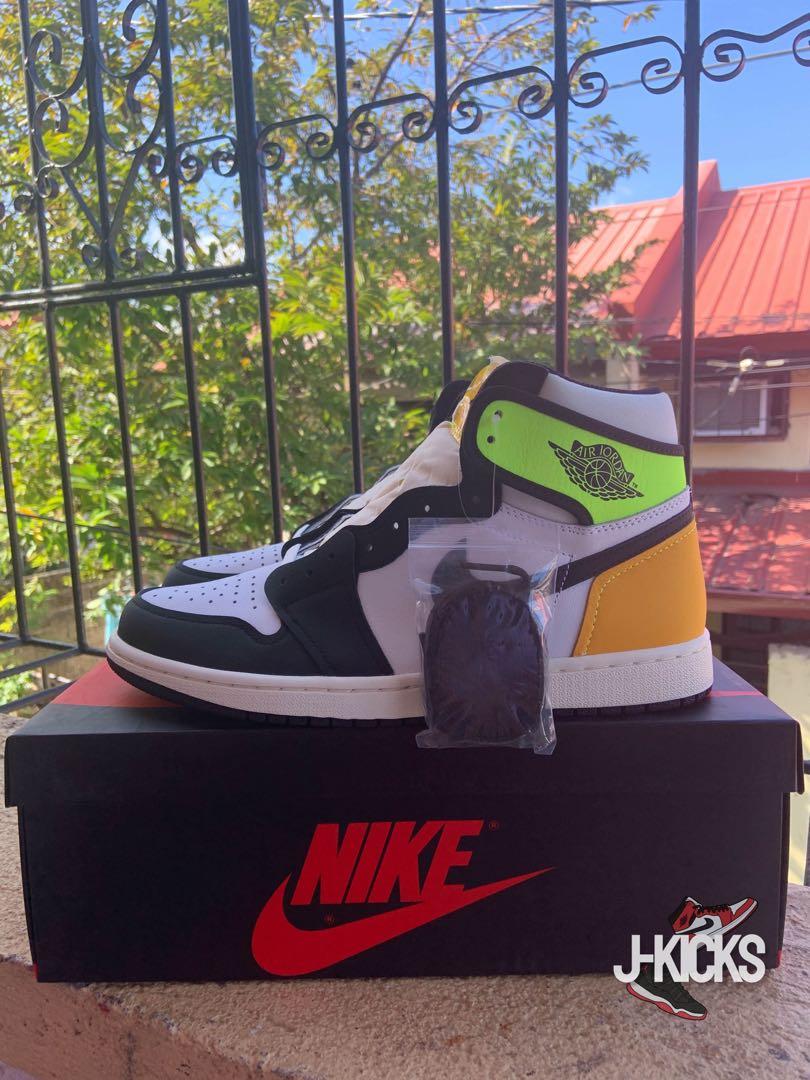 Jordan 1 High Retro Volt Gold, Men's 