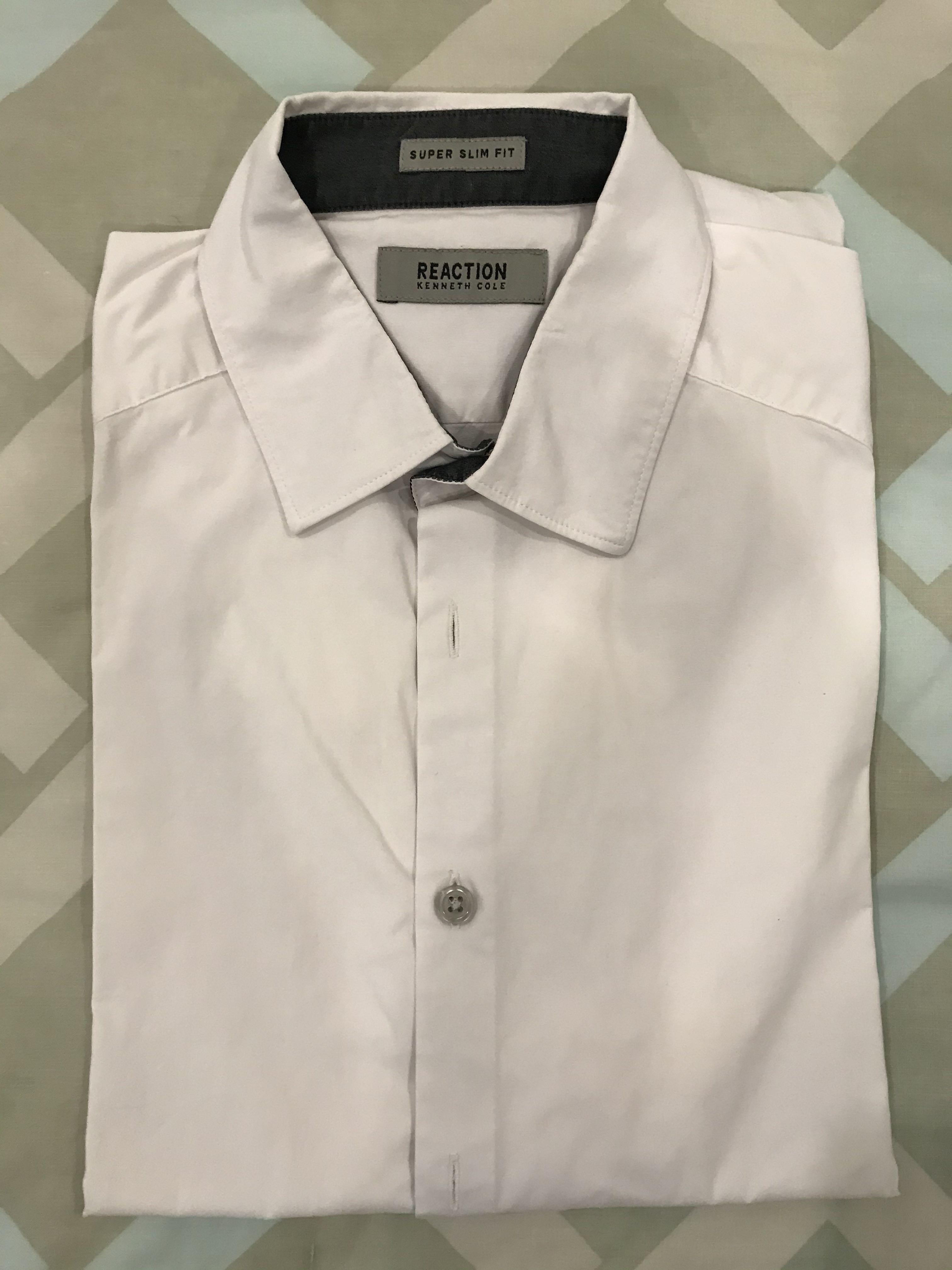 Kenneth cole reaction clearance slim fit dress shirt