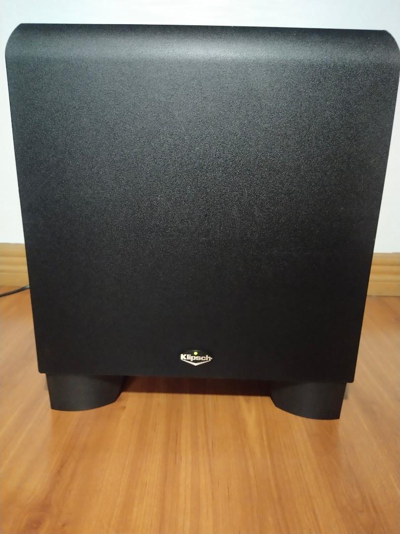 KLIPSCH KSW10 ACTIVE SUBWOOFER, Audio, Soundbars, Speakers & Amplifiers