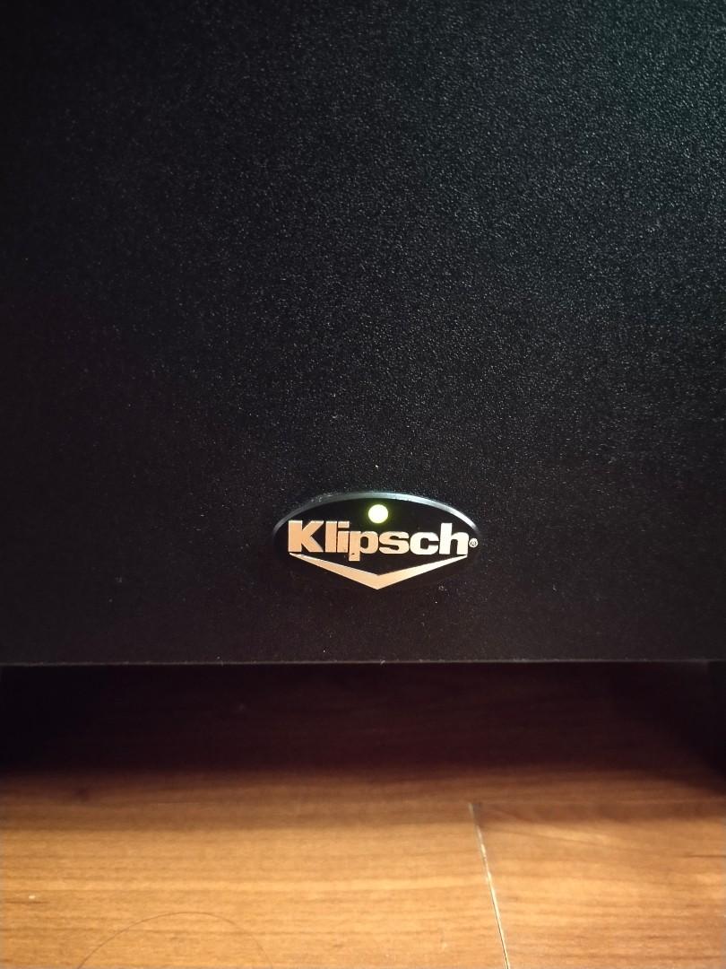 KLIPSCH KSW10 ACTIVE SUBWOOFER, Audio, Soundbars, Speakers & Amplifiers