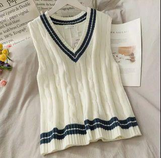 Korean knit vest