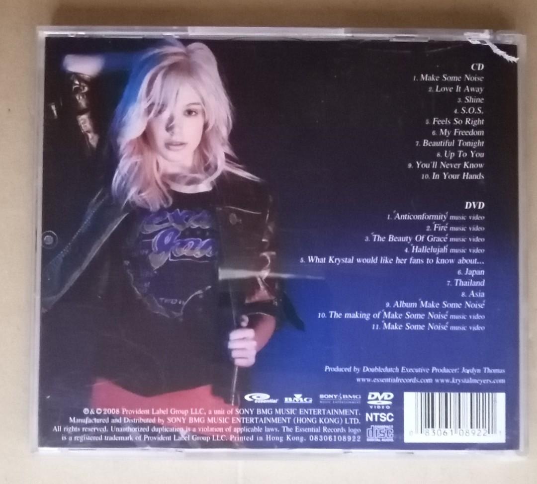 Krystal Meyers Make Some Noise CD+DVD, Hobbies & Toys, Music & Media
