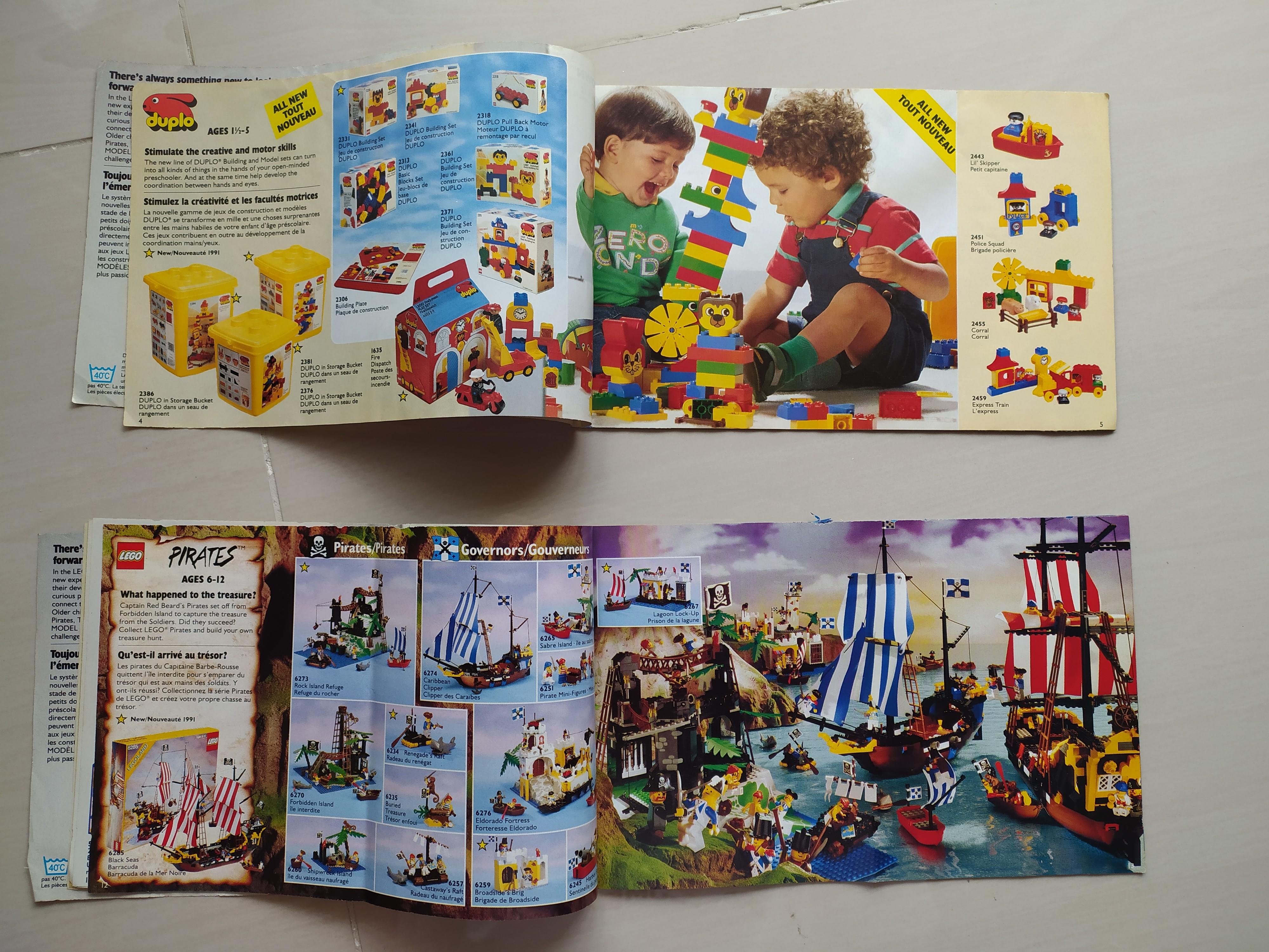 Lego Catalogue Vintage 1991 from Canada Hobbies Toys Toys