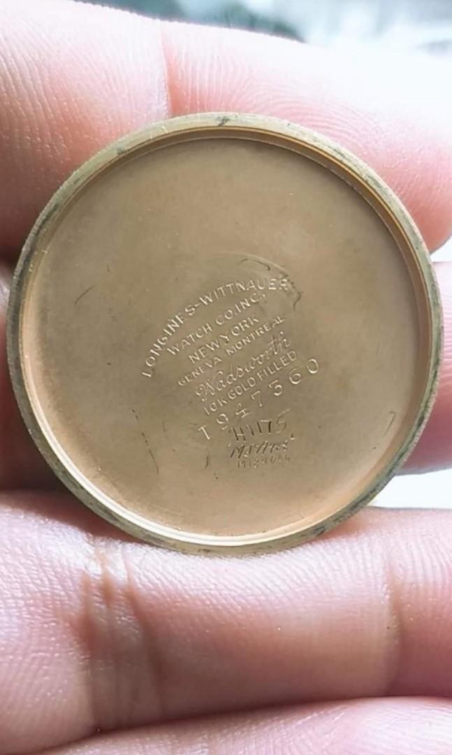 Longines-Wittnauer 10k Gold Filled 