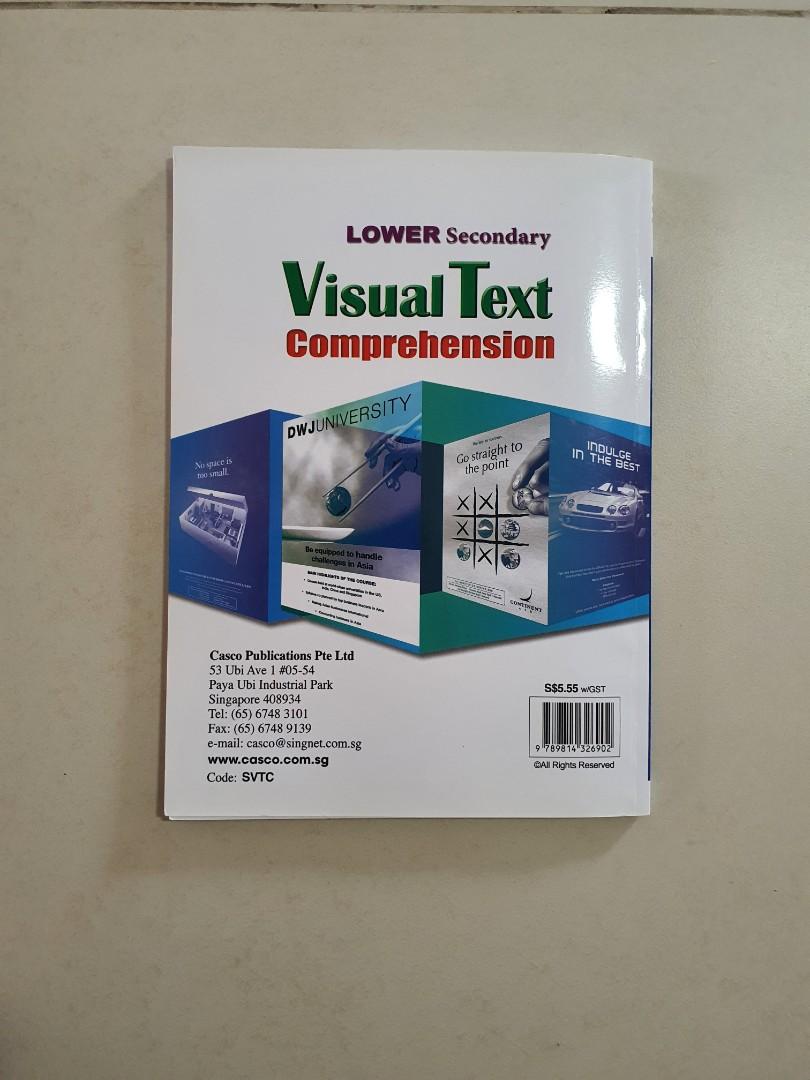 Lower Secondary Visual Text Comprehension, Hobbies & Toys, Books ...