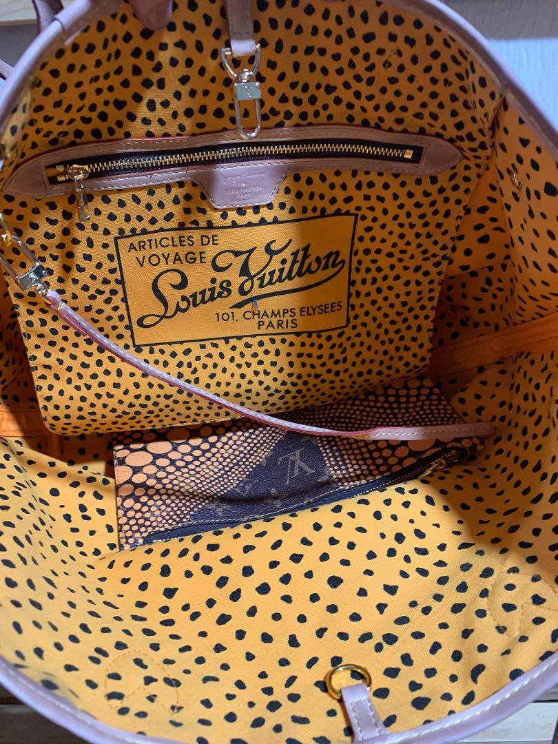 Louis Vuitton Neverfull Yayoi Kusama Multiple colors Leather ref.817362 -  Joli Closet