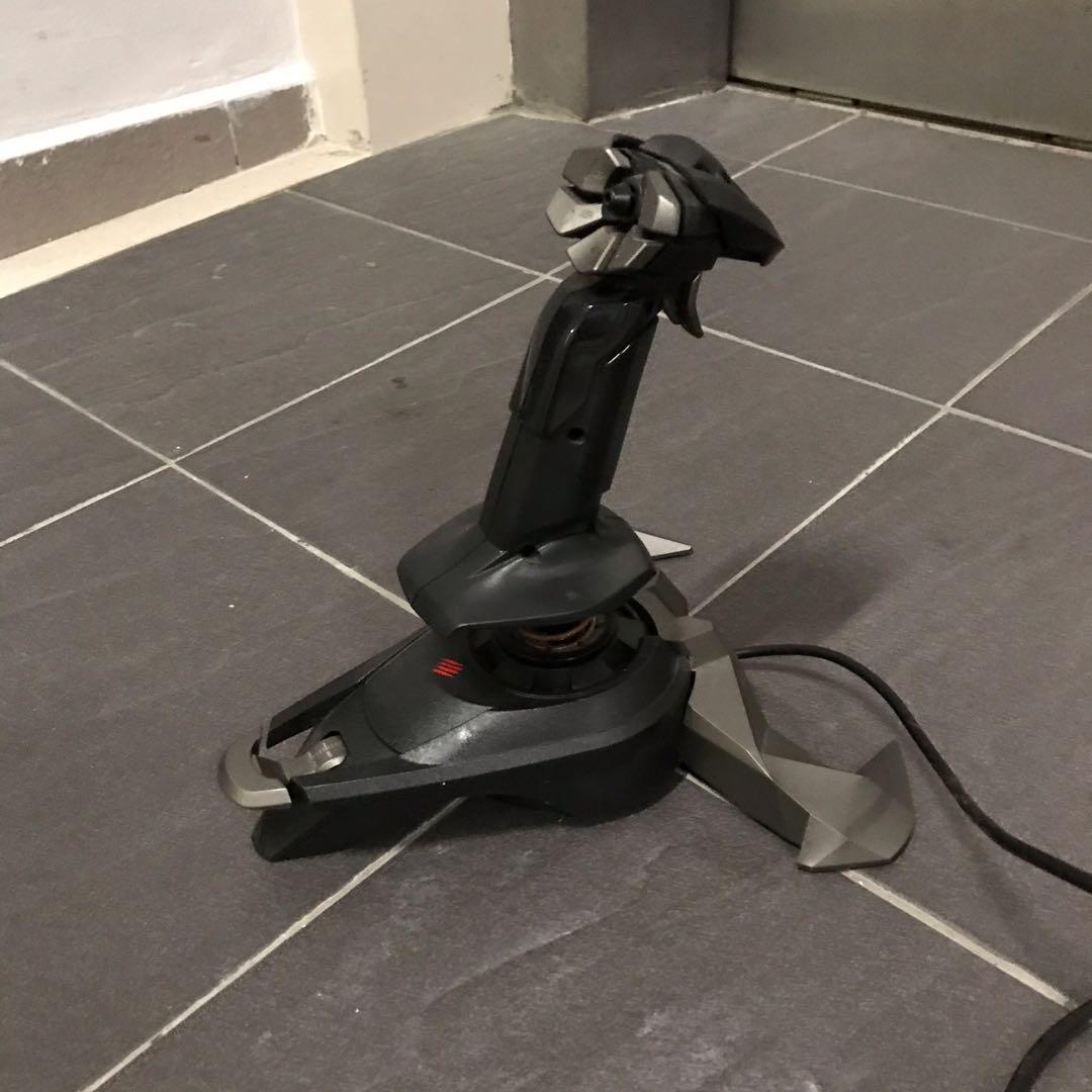 Mad Catz V.1 Cyborg Stick (USB) for PC Computer Game Controller Joy ...