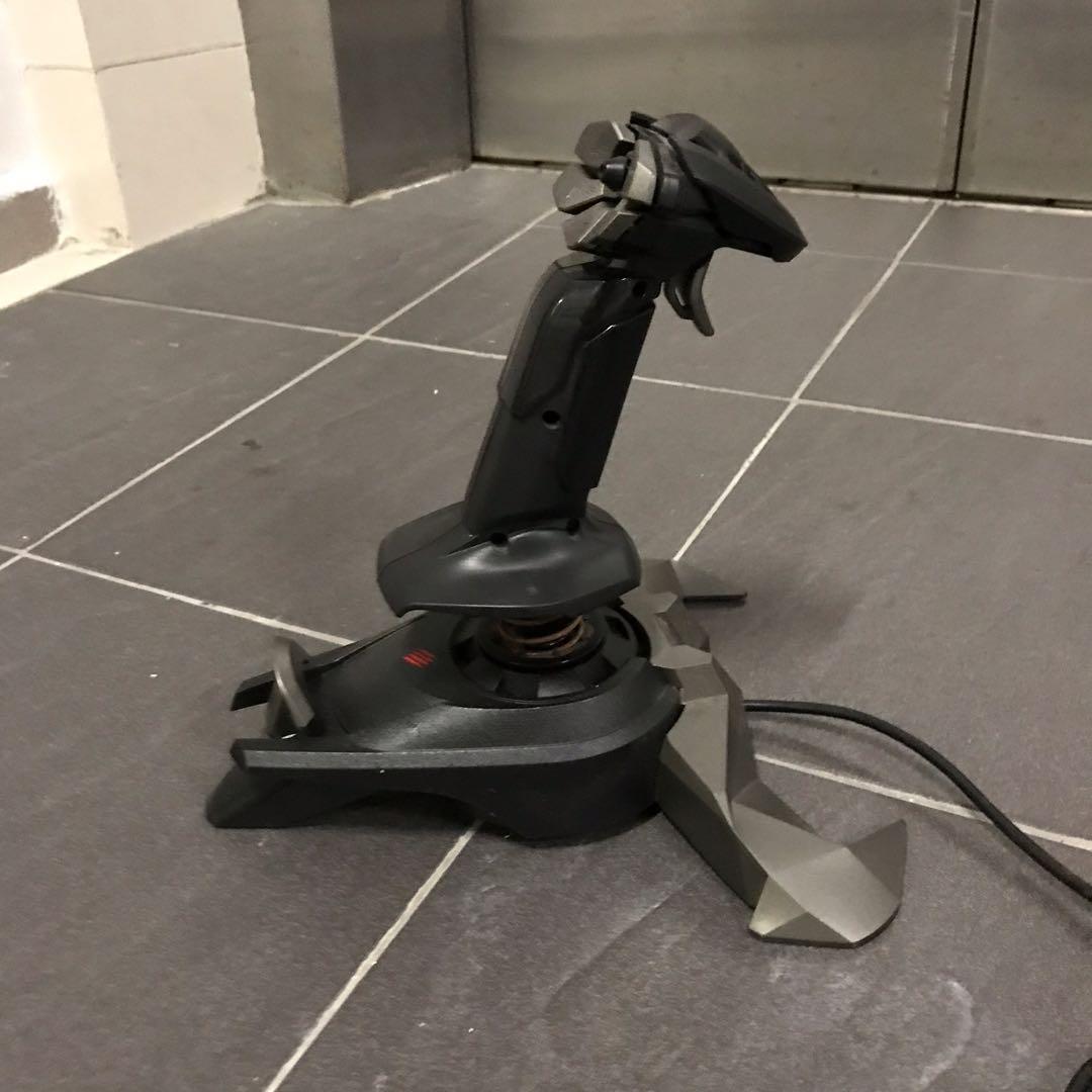 Mad Catz V.1 Cyborg Stick (USB) for PC Computer Game Controller Joy ...