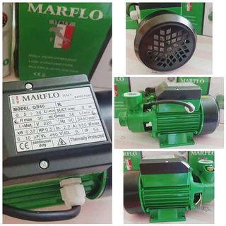 Marflo water pump self primming shallow well bnew  0.5hp 1600pesos 0.75hp 2200 1hp 2900