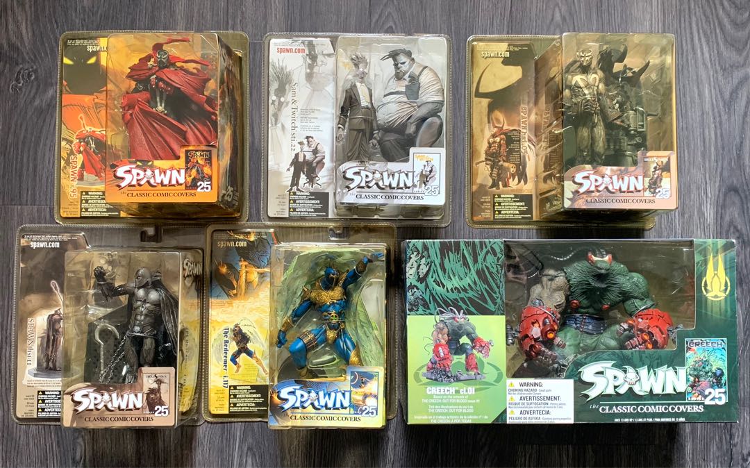Mcfarlane Spawn series 25 Classic comic covers Unopened C9