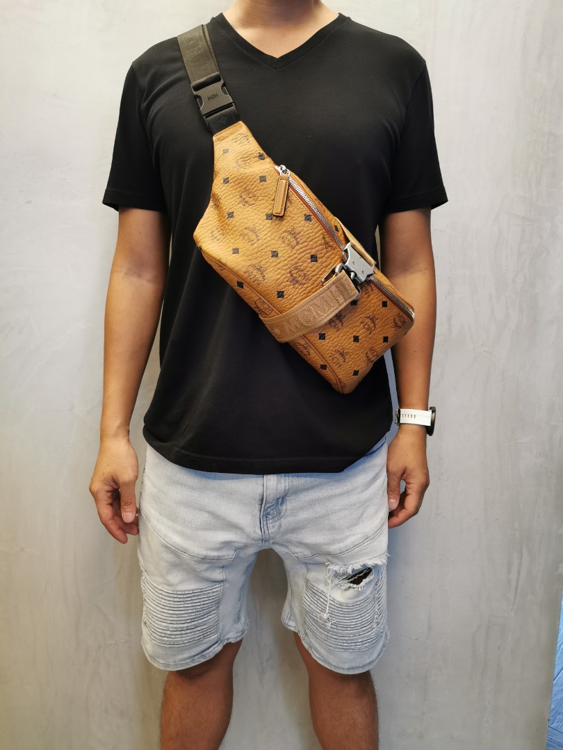 Mcm bag top pouch