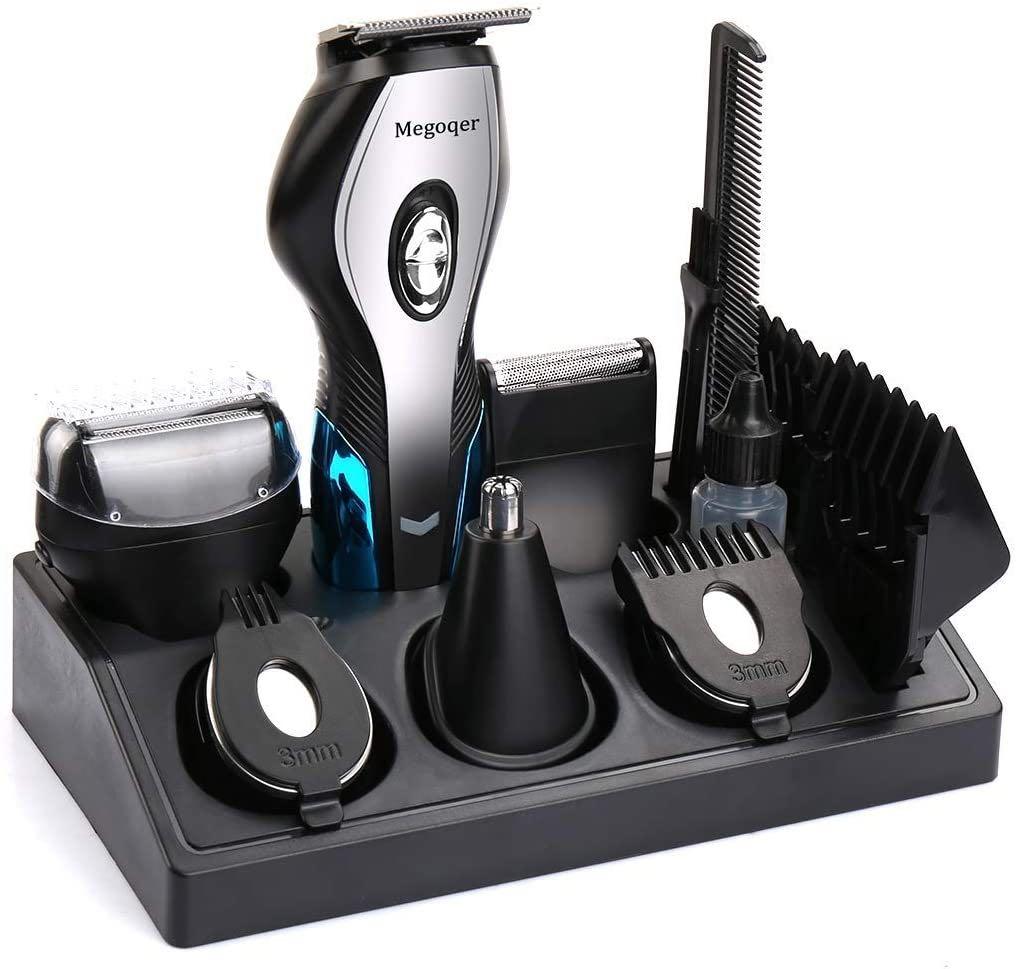 Megoqer 11 in 1 Men Super Grooming Kit (MQ-2188): 11 in 1 rechargeable ...