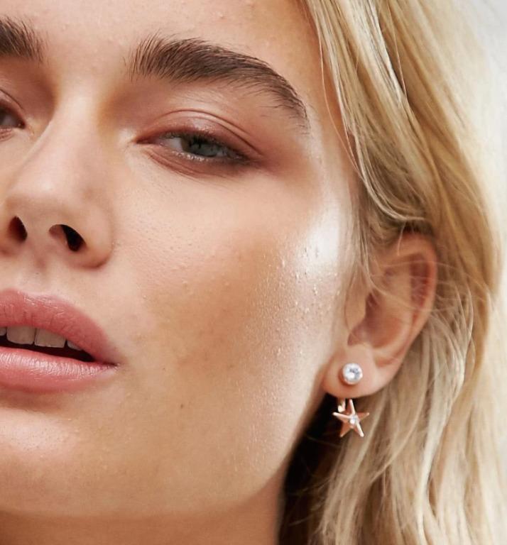 Mk earrings rose gold store