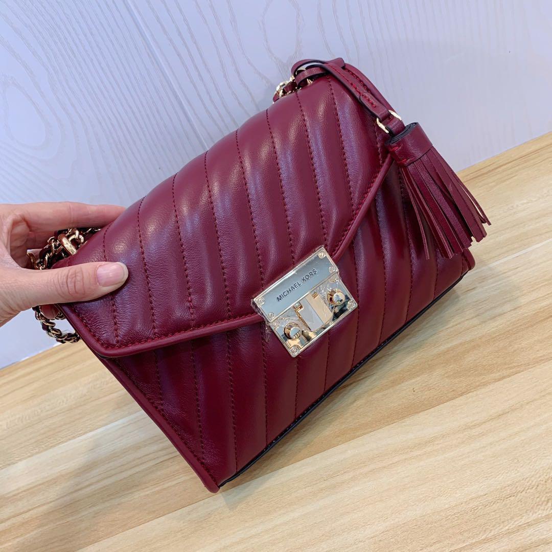 Wine michael kors bag new arrivals